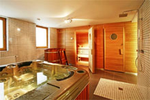 Dyntar Sauna Thermoaspen Royal + infracabin, Sunsky, furniture