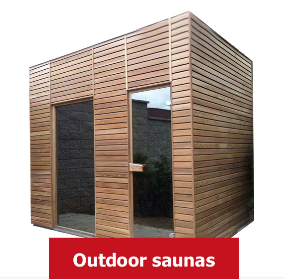 Outdoor sauna