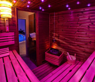 Commercial sauna cabin