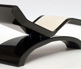 Relaxing infrared bench